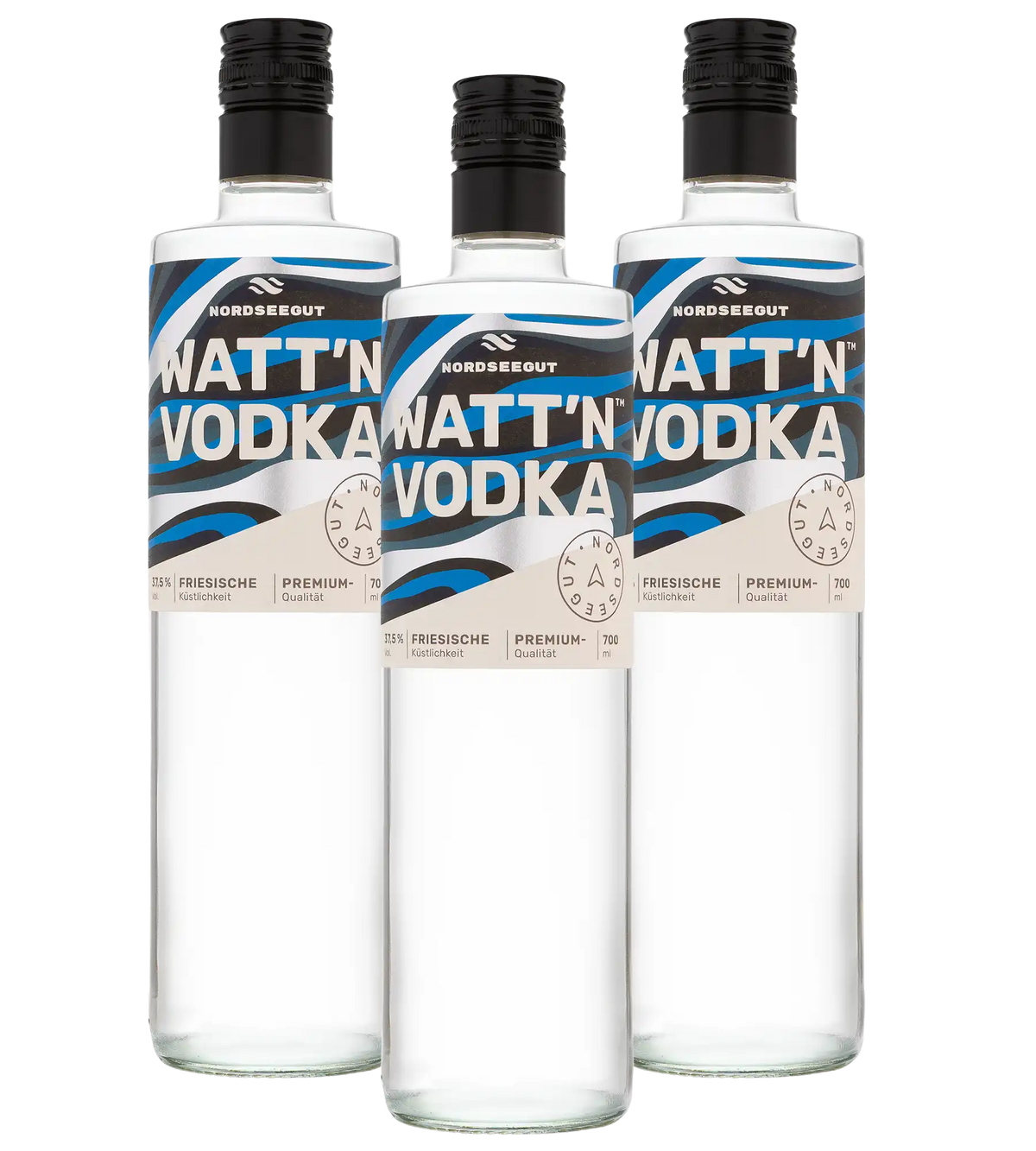 WATT’N VODKA 0,7 l – 3er-Set