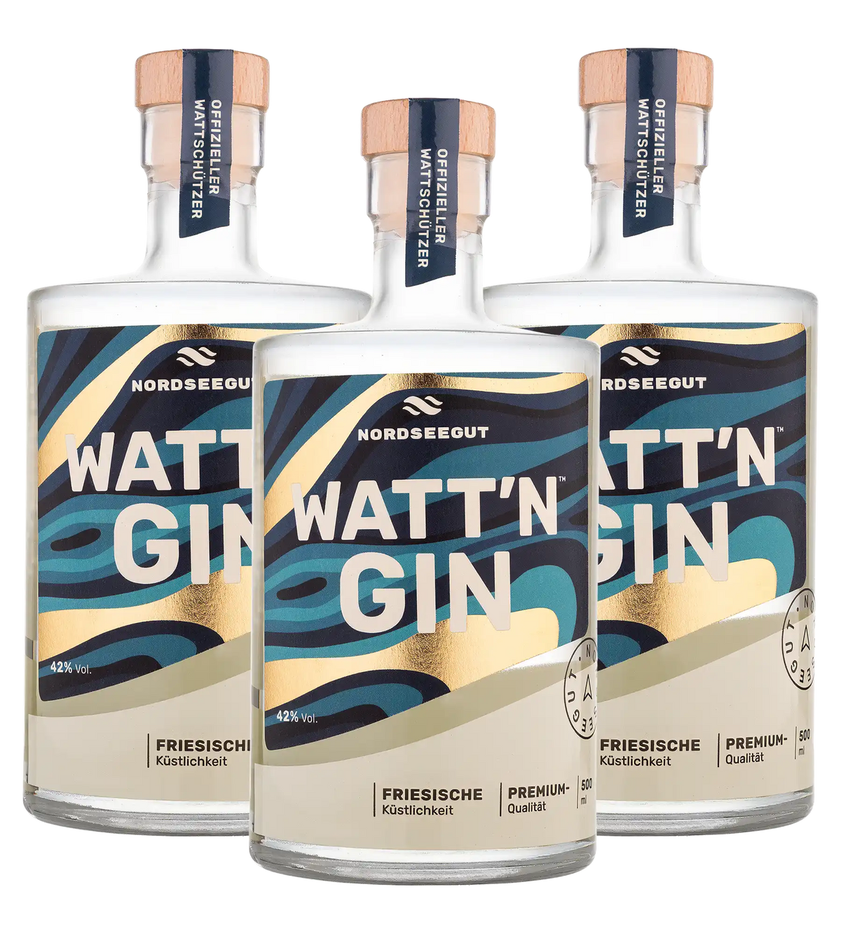 WATT’N GIN 0,5 l – 3er-Set
