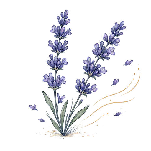 Fein floral im Abgang