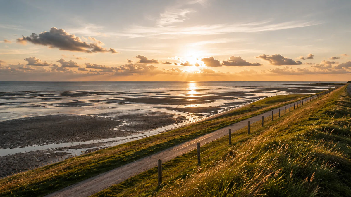 Wattenmeer an der Nordseeküste