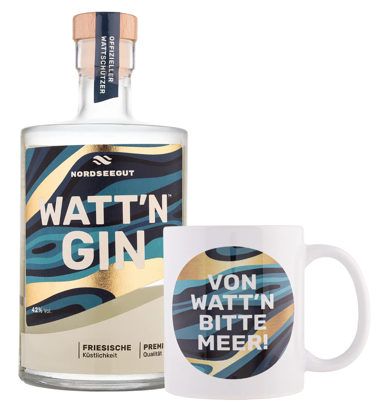 WATT’N GIN GESCHENKSET – Gin & 2 Becher