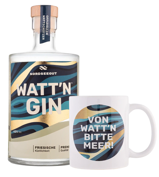 WATT’N GIN GESCHENKSET – Gin & 2 Becher