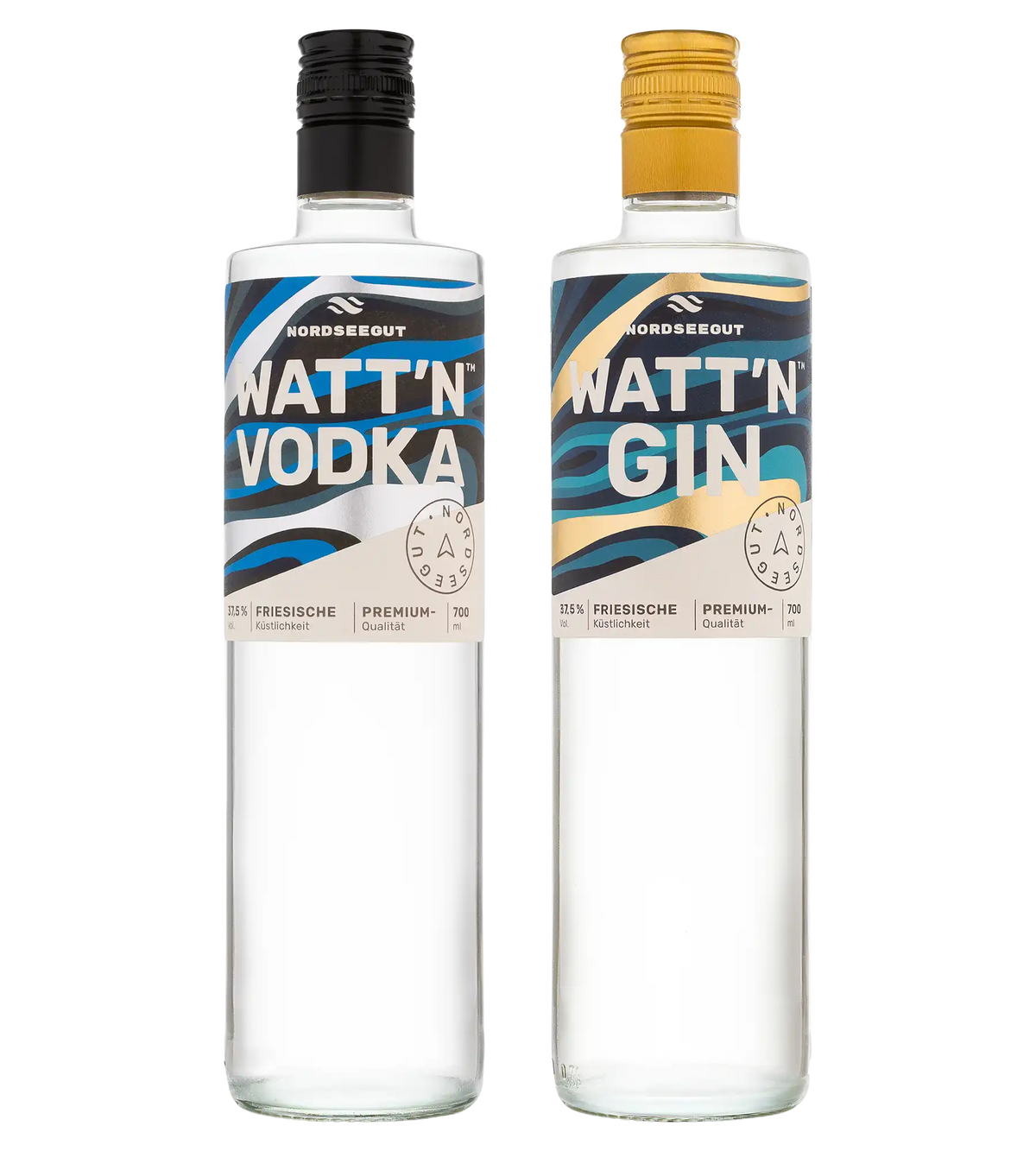 WATT’N DUO – Gin & Vodka Set 2 × 0,7 l