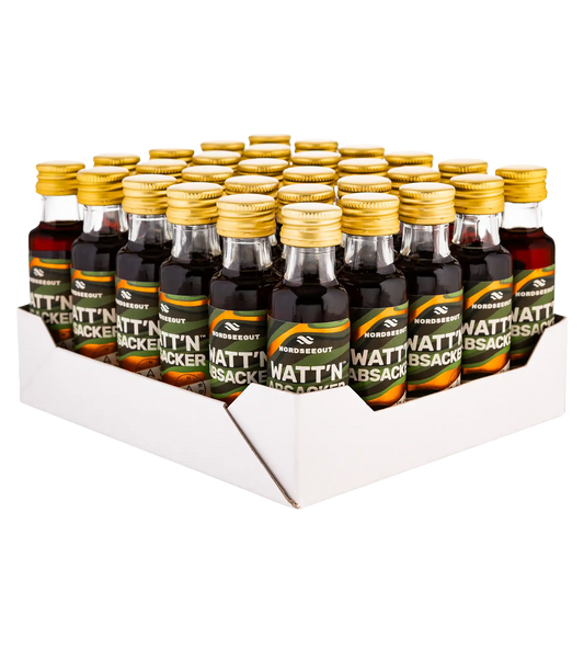 WATT’N ABSACKER Tray mit 30 Fläschchen à 2 cl