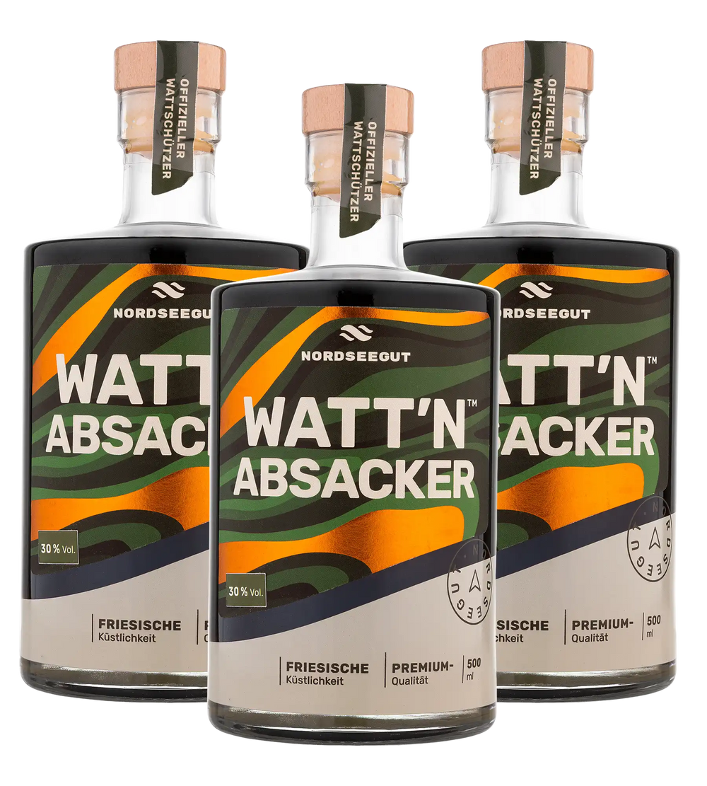 WATT’N ABSACKER 0,5 l – 3er-Set