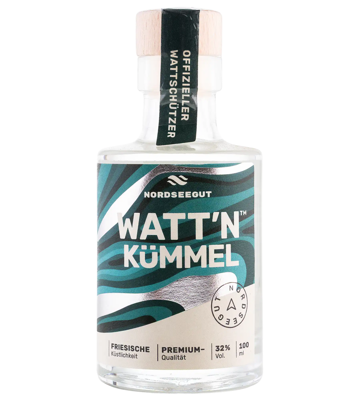 WATT’N KÜMMEL 0,1 l Probierflasche – norddeutscher Kümmel mit 32 % vol